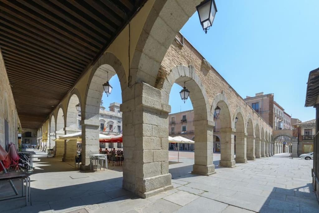 Apt - Plaza Mayor Of Avila - 1 Min Alcazar Zewnętrze zdjęcie